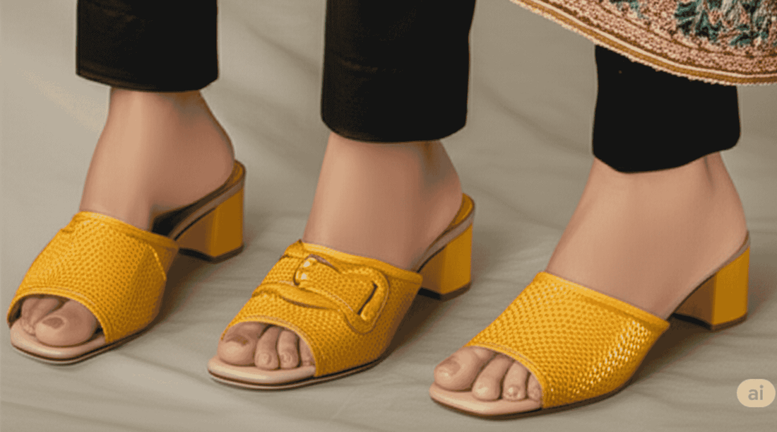 Yellow Online Shoes at Liberal Walk