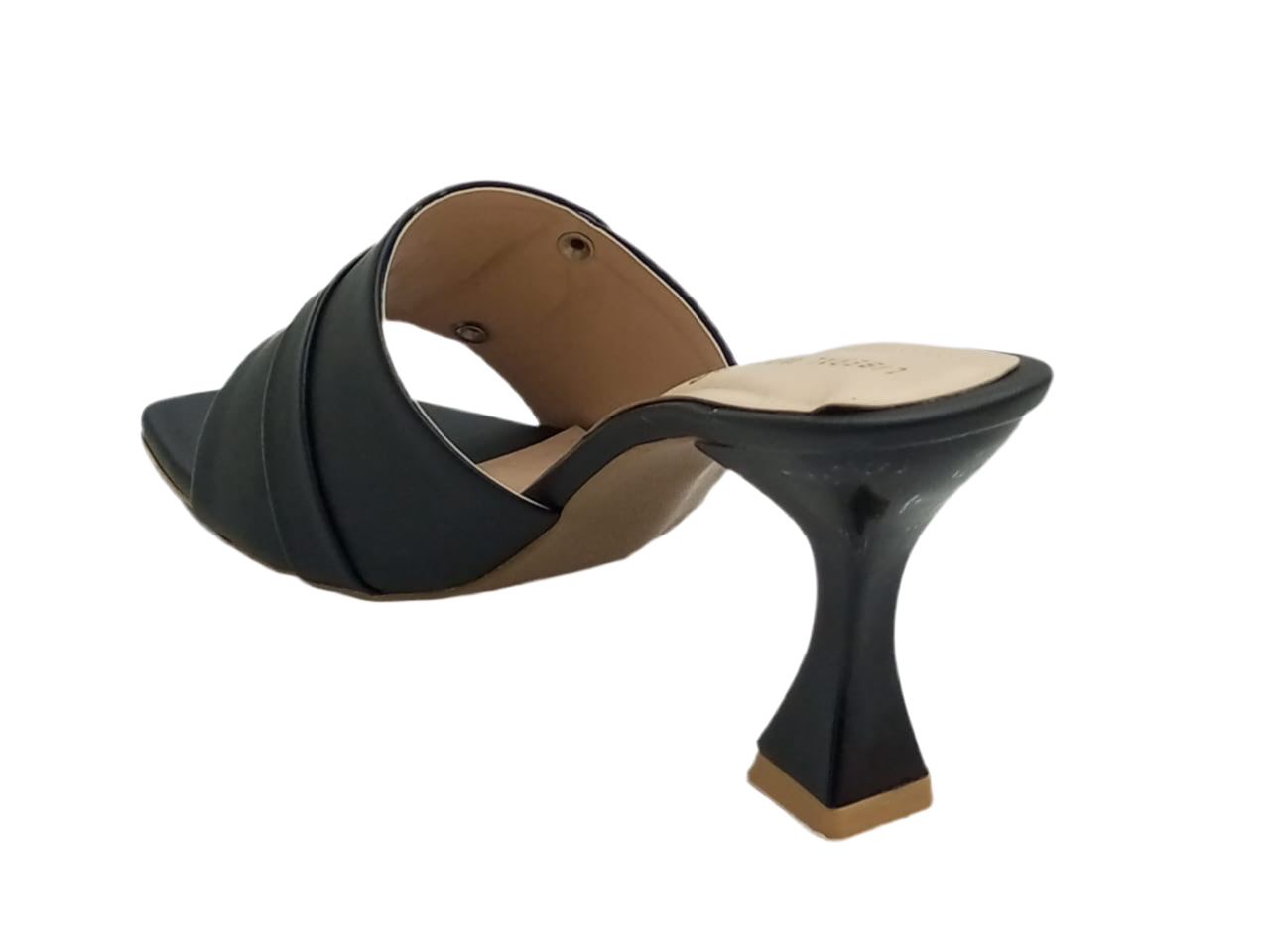 Buckled Block Heels A-0026