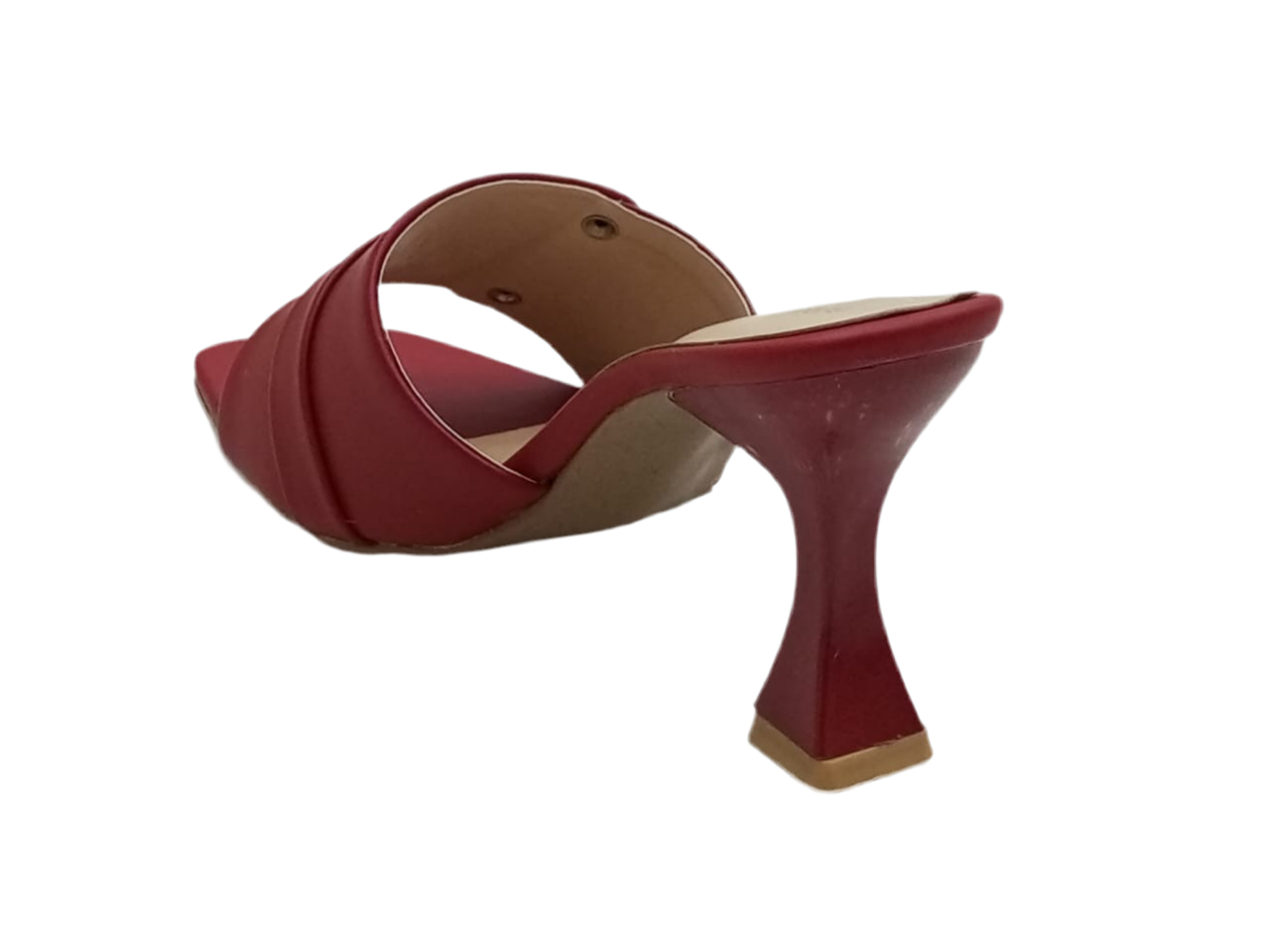 Buckled Block Heels A-0026