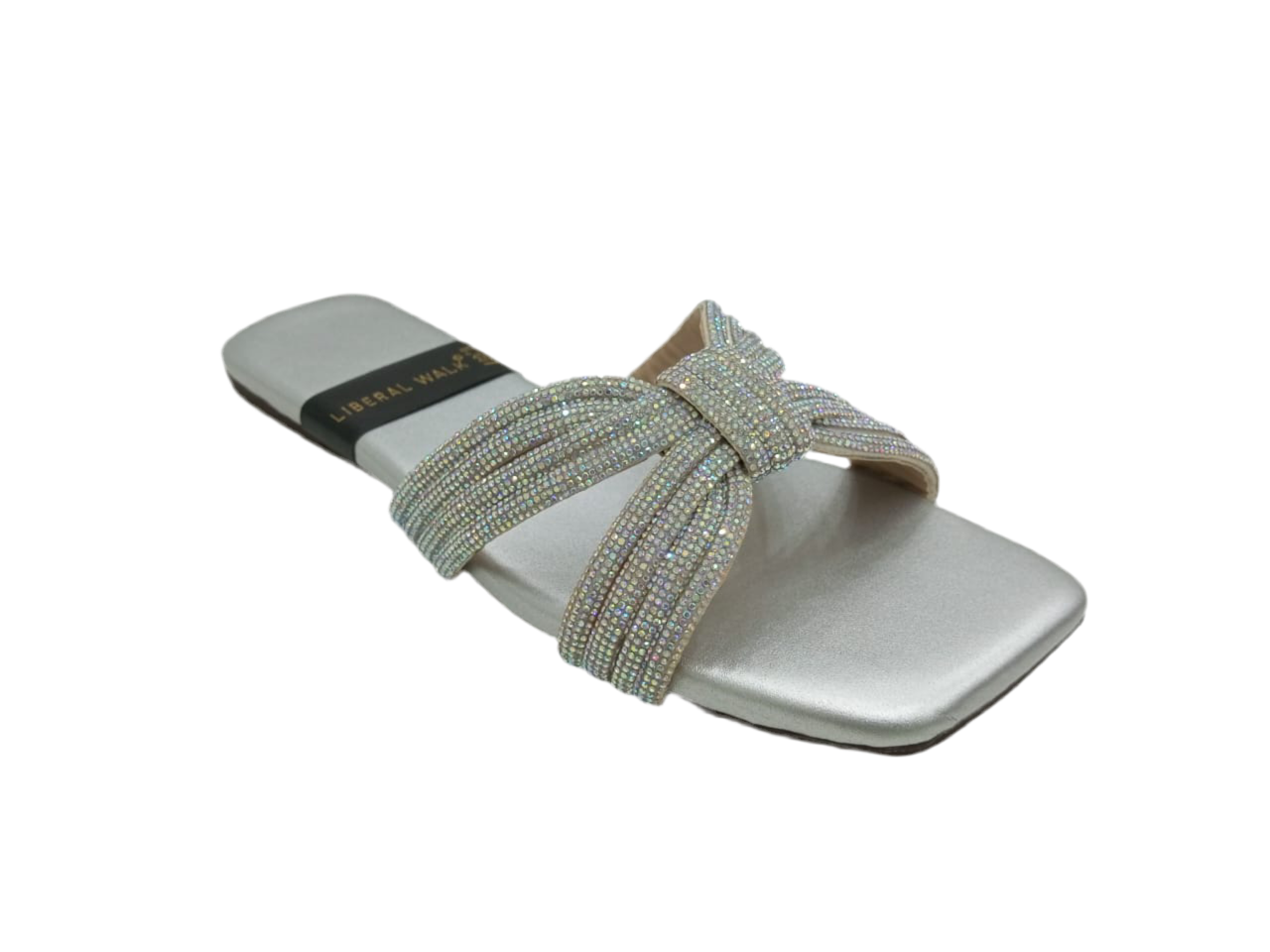 Knotted Velvet Slippers A-1593