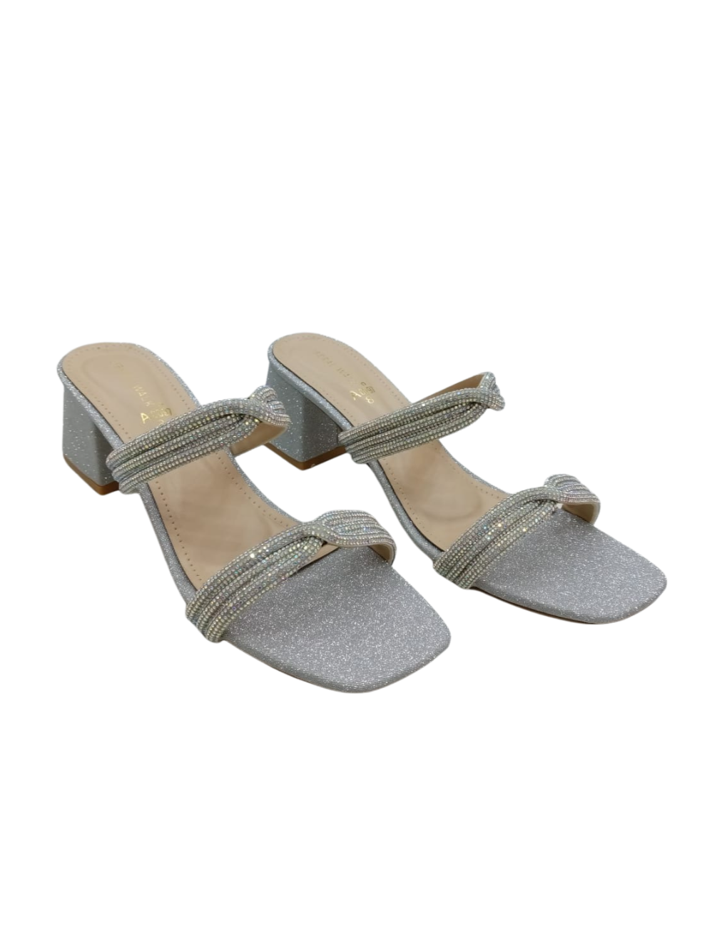 Glitter Bow Heels A-0097
