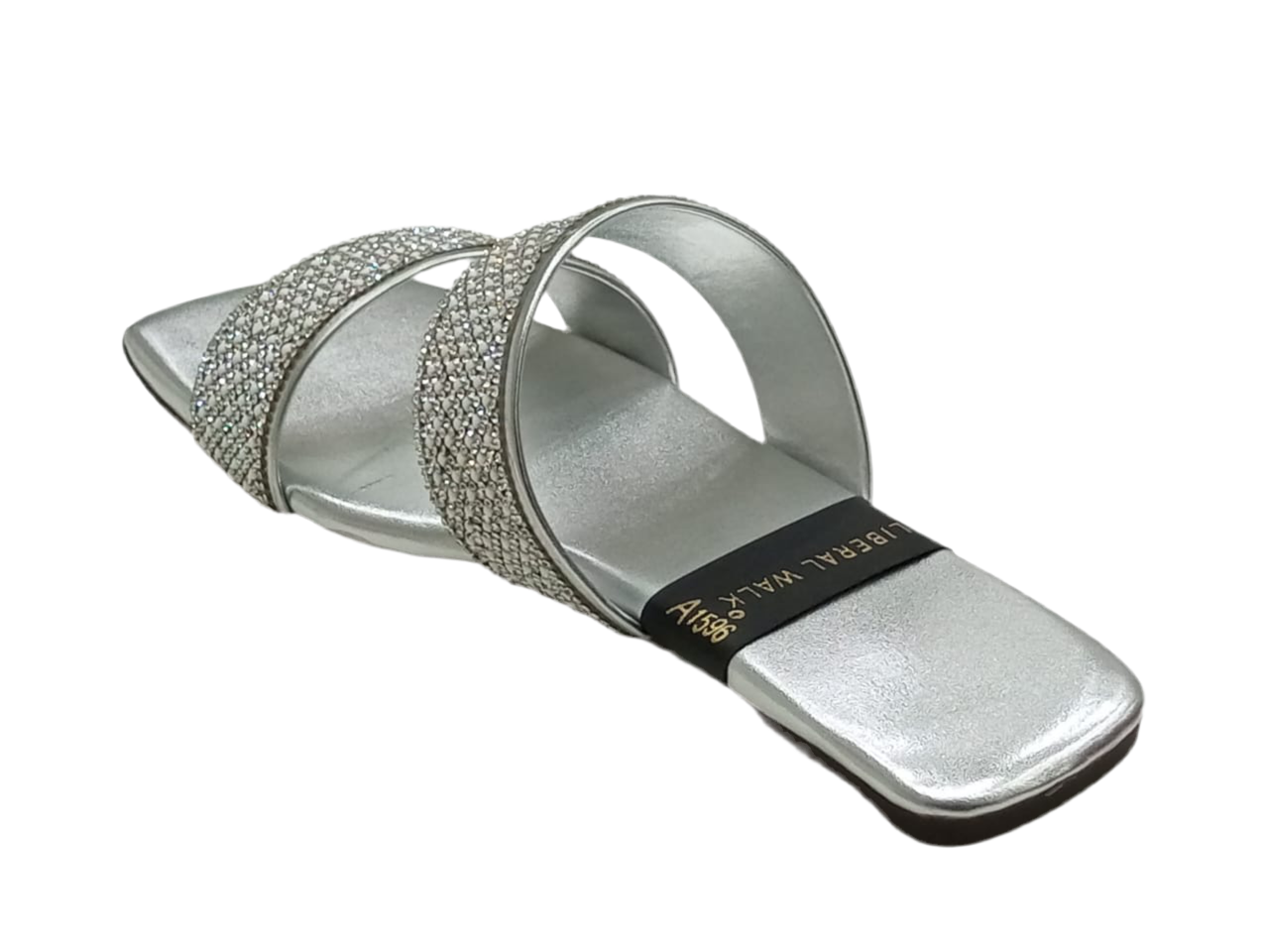 Beaded Ladies Slippers A-1596