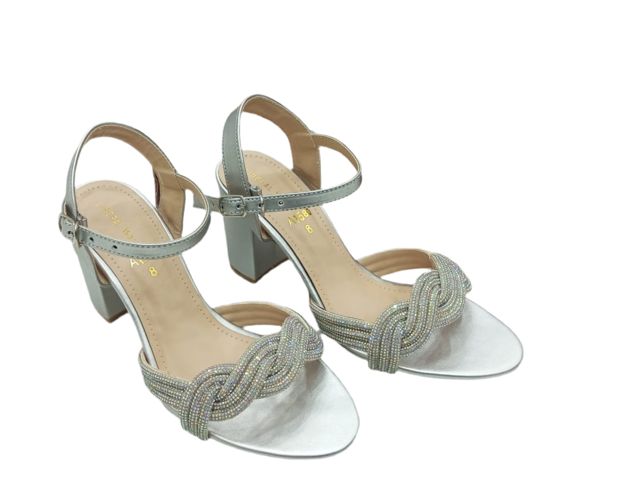Transparent High Heel Sandals A-1580 (a)