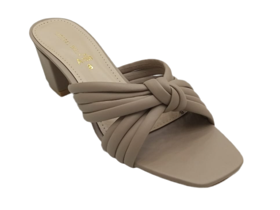 Knotted Block Heels A-1598