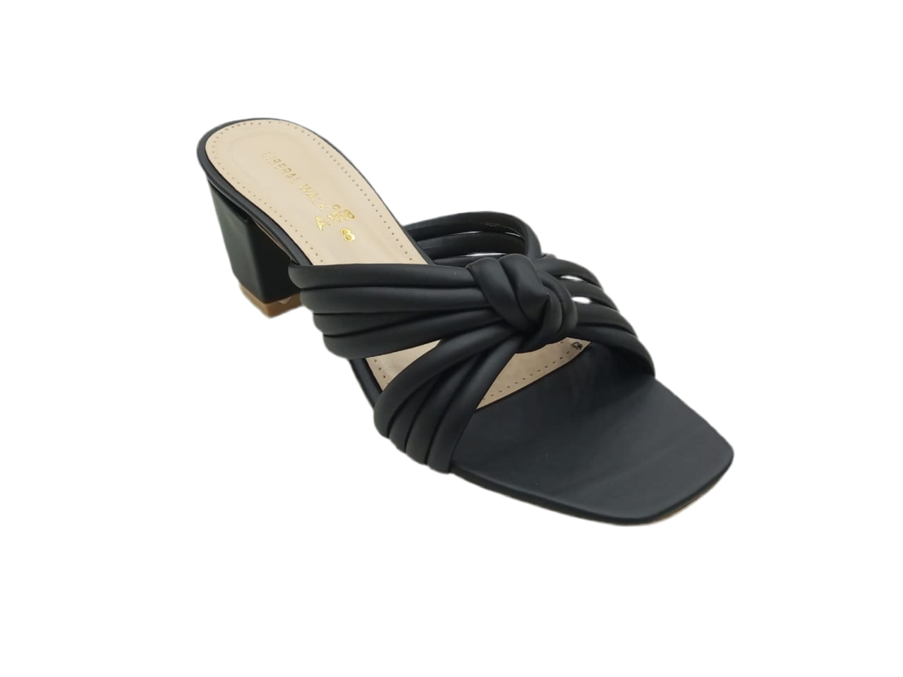 Knotted Block Heels A-1598