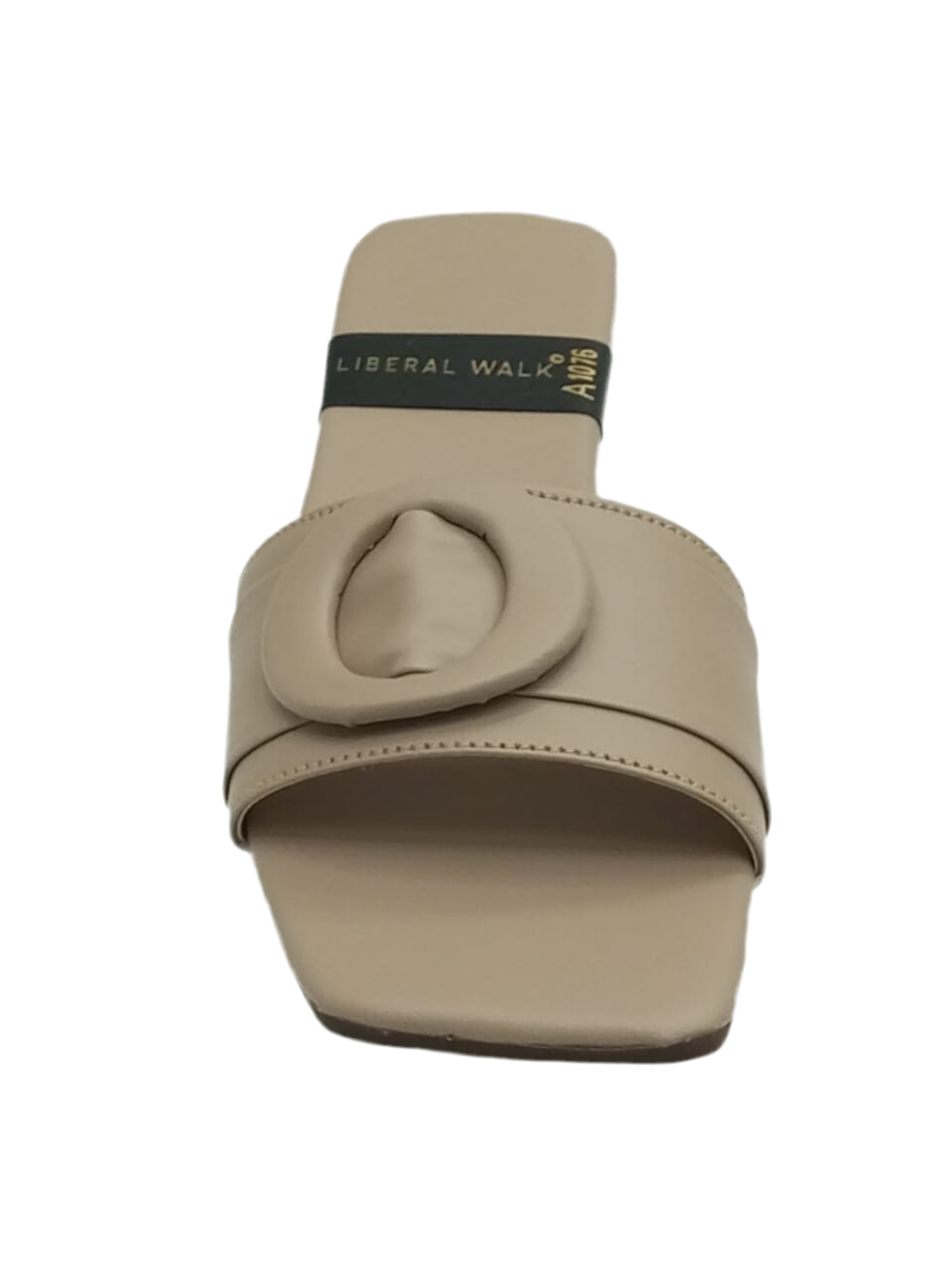 Round Buckle Slippers A-1076