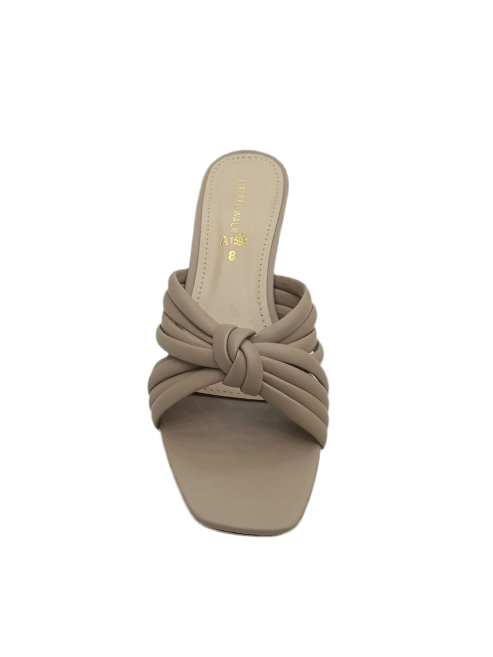Knotted Block Heels A-1598