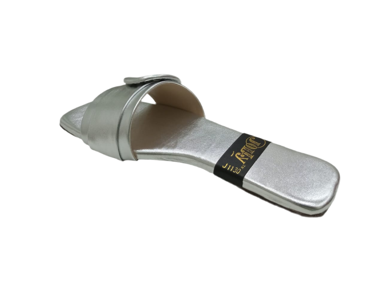 Round Buckle Slippers A-1076