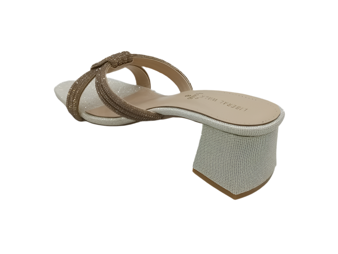 Block Glitter Heels - A-1466