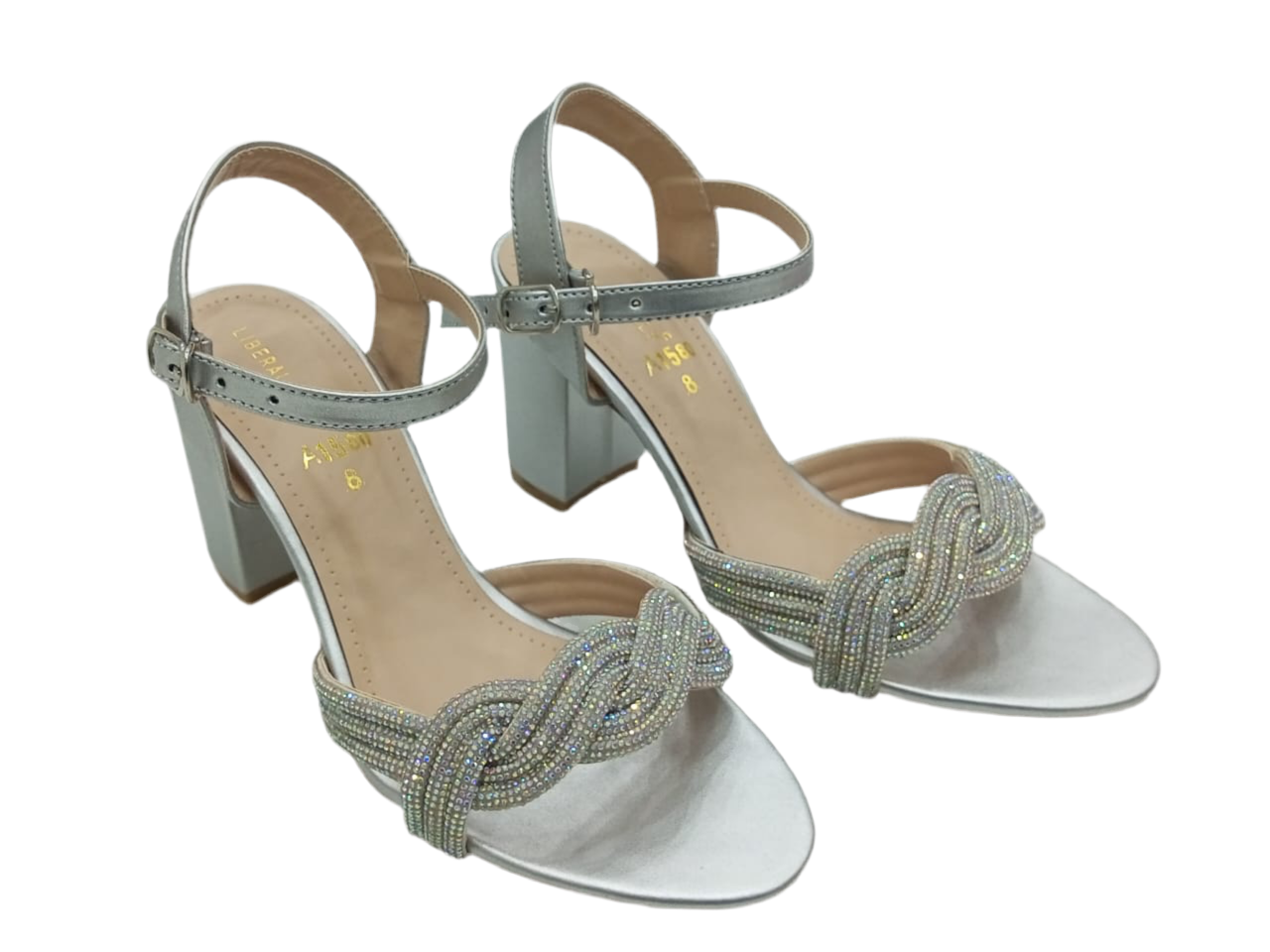 Transparent High Heel Sandals A-1580 (a)