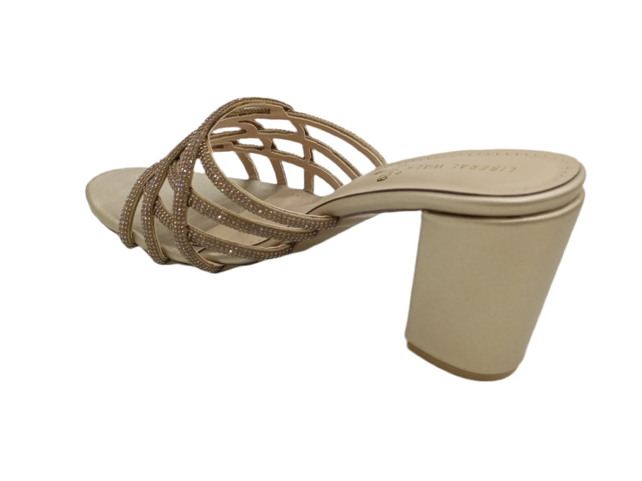 Strappy Block Heels A-1429