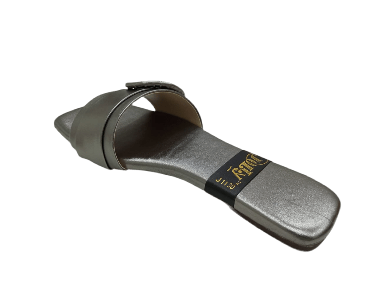 Round Buckle Slippers A-1076