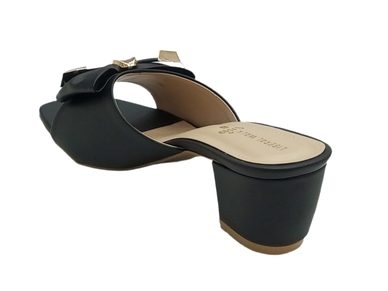 Bow Block Heels A-1599