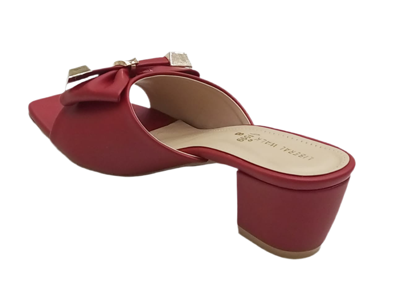 Bow Block Heels A-1599