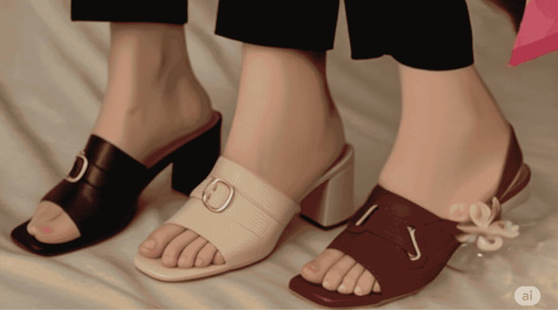 Transparent Heels - Liberal Walk
