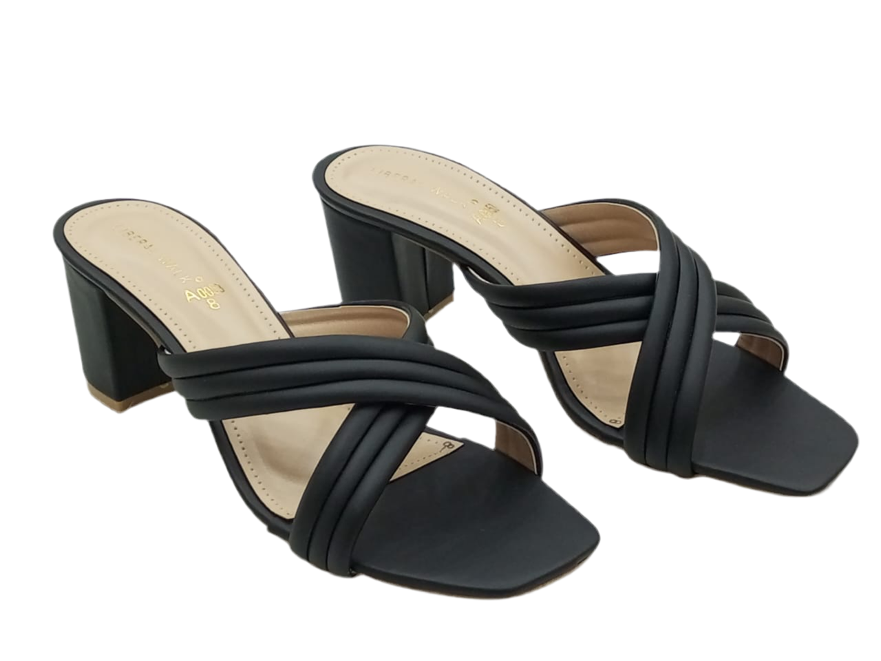 Cross-Strap Heels A-0053