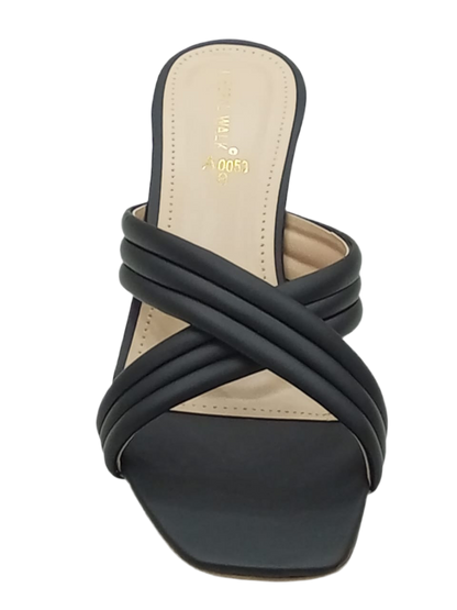 Cross-Strap Heels A-0053