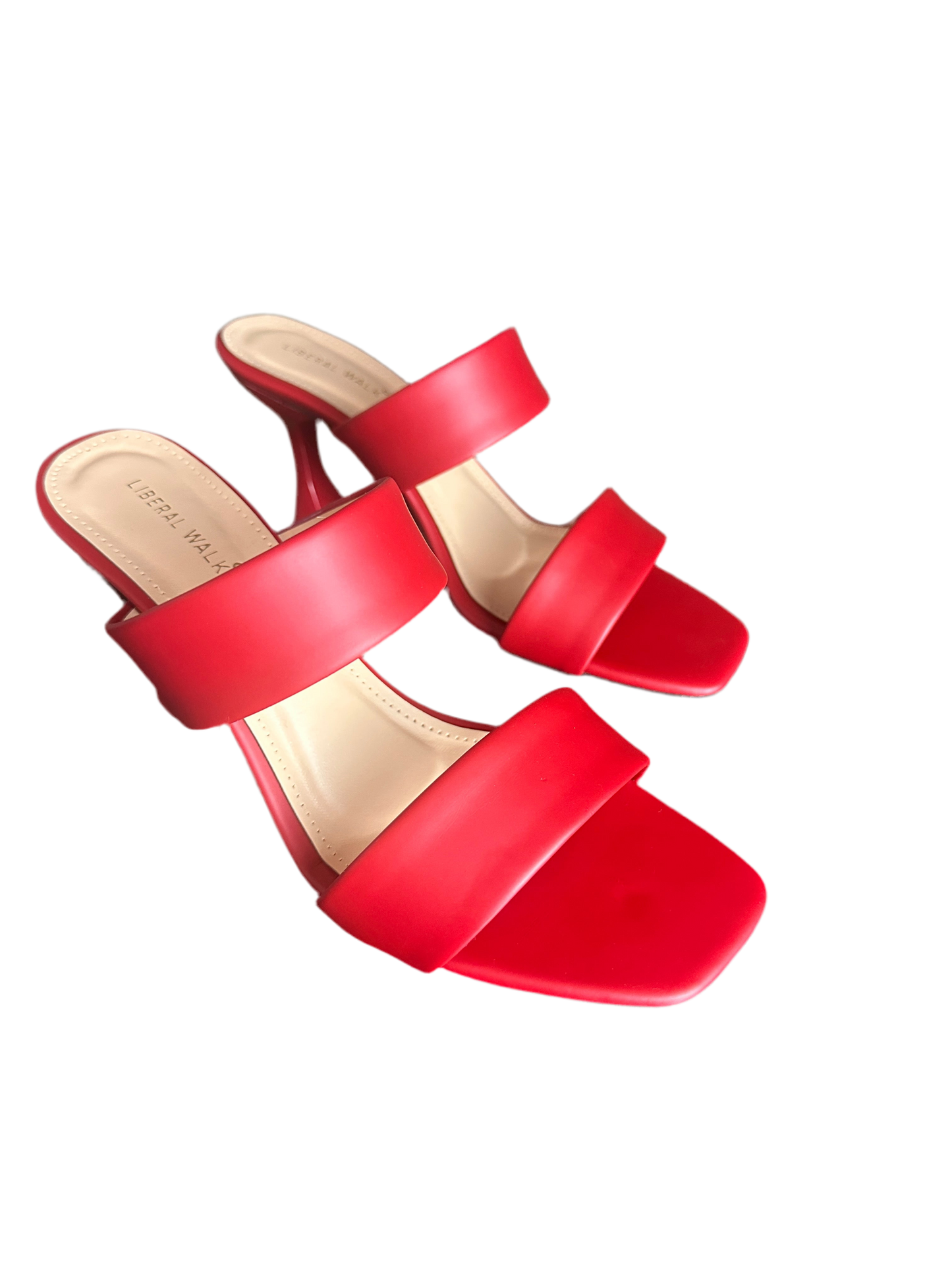 Two-Strap Heels for Women A-0033