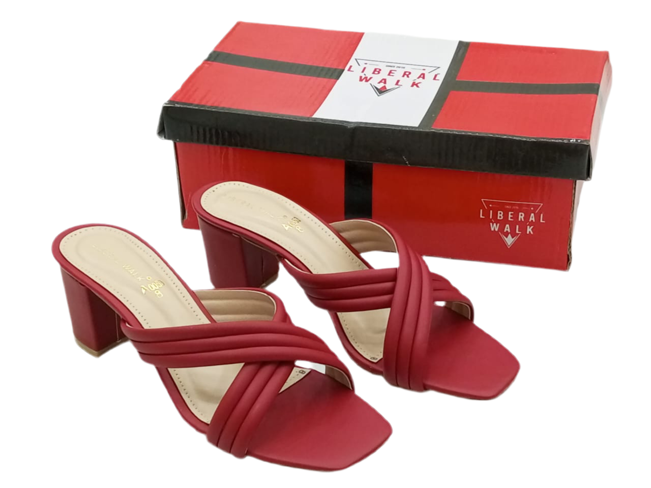 Cross-Strap Heels A-0053