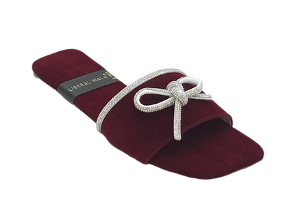 Velvet Bow Flats A-1583