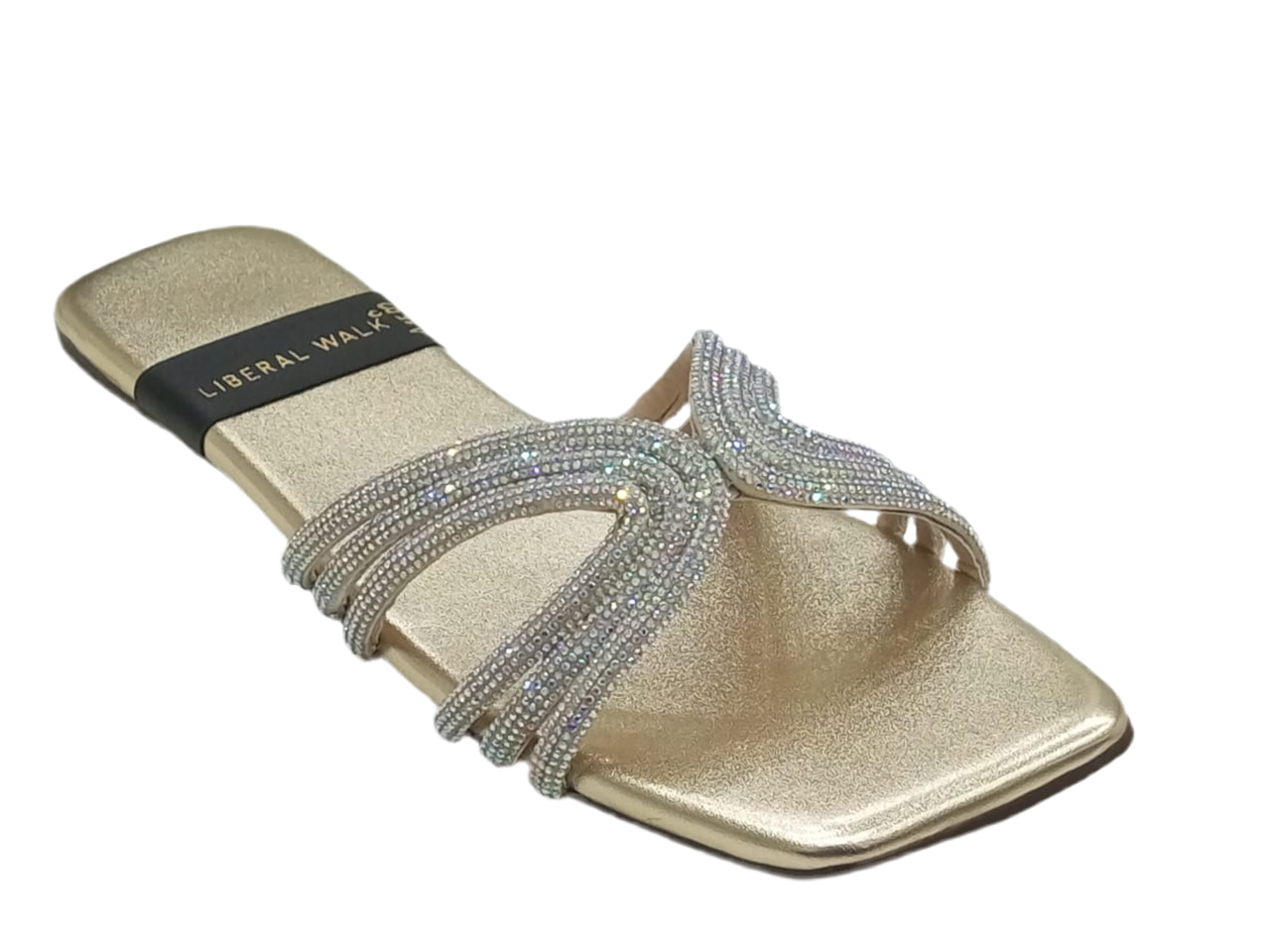 Crystal Wedding Flats A-1592