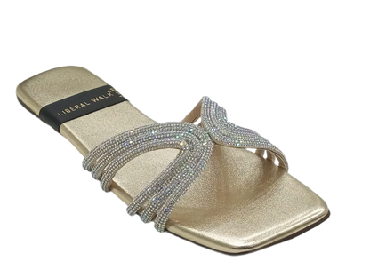 Crystal Wedding Flats A-1592