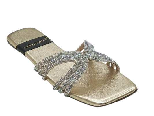 Crystal Wedding Flats A-1592