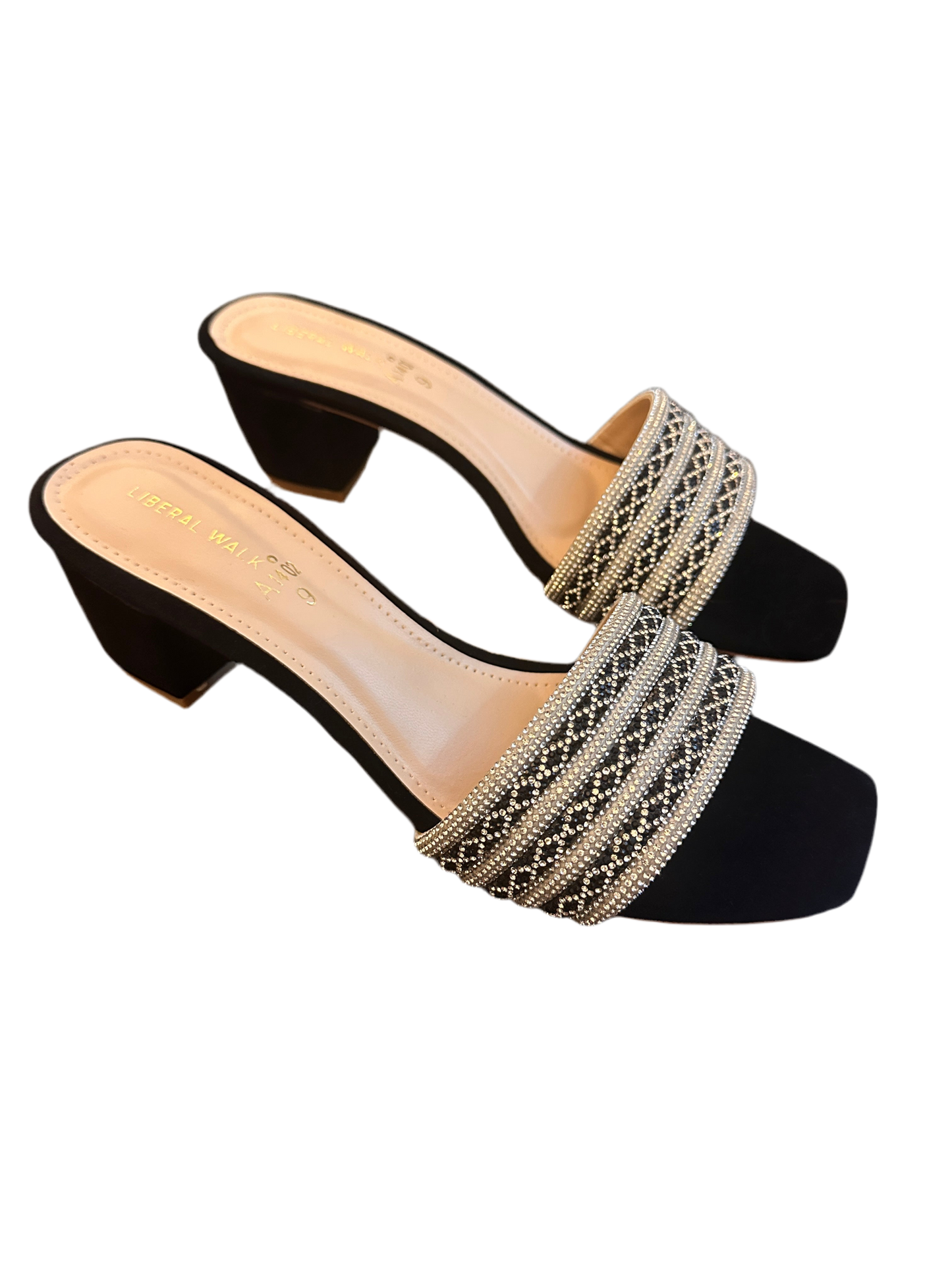 Luxury Block Heels A-1402