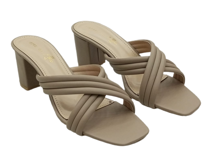 Cross-Strap Heels A-0053