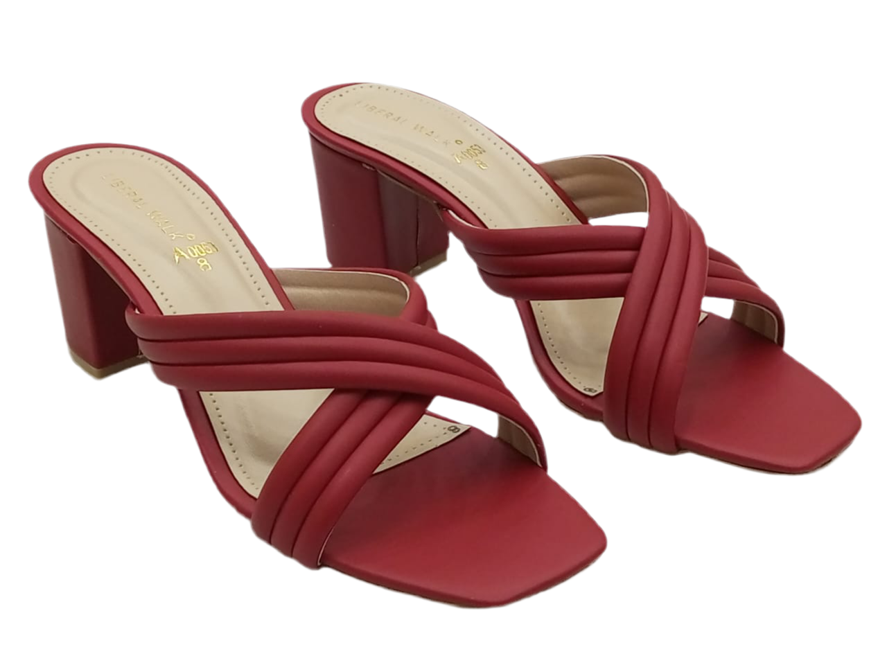Cross-Strap Heels A-0053