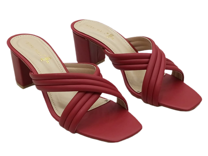 Cross-Strap Heels A-0053