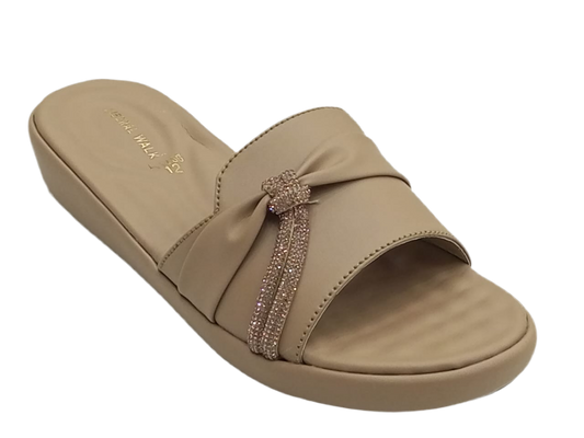 Crystal Knot Ladies Slippers A-1266