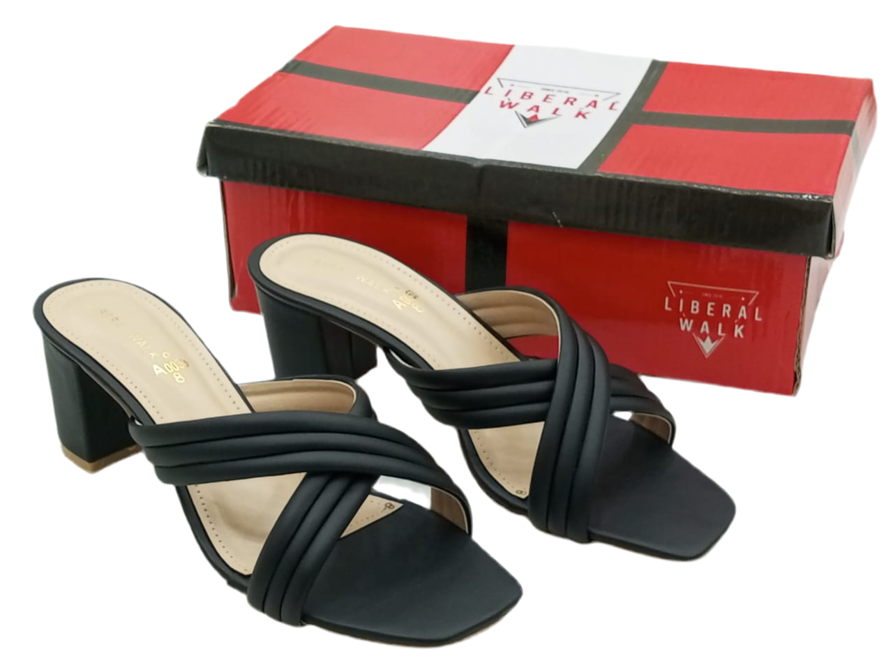 Cross-Strap Heels A-0053