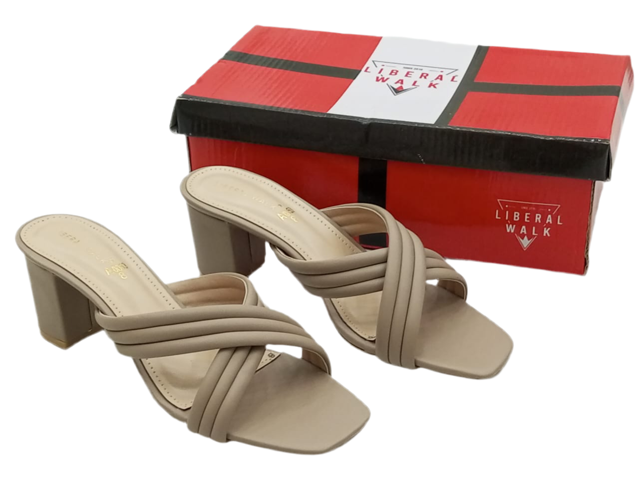 Cross-Strap Heels A-0053