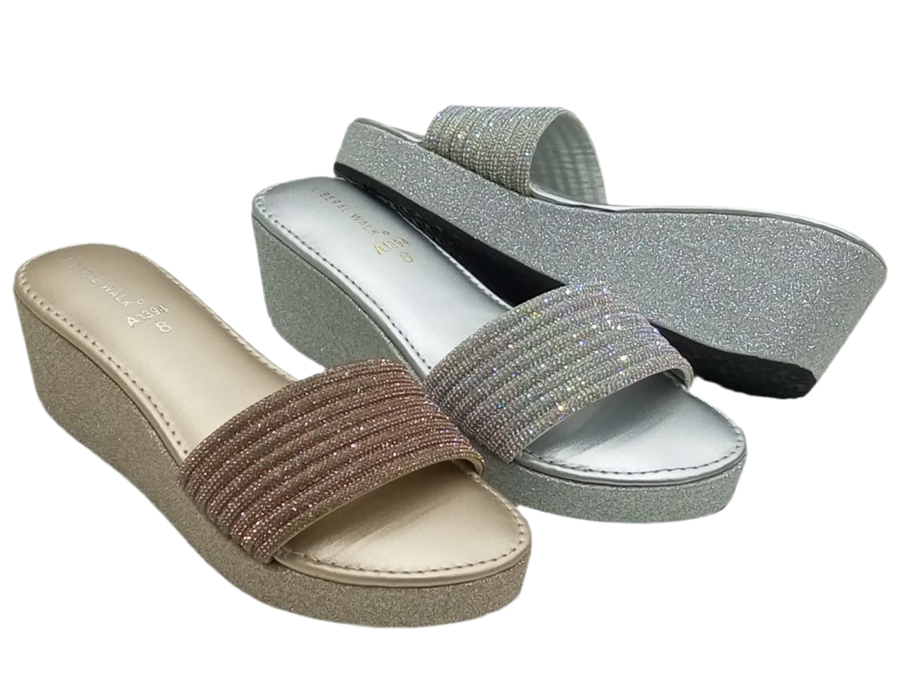 Glitter Wedges A-1394