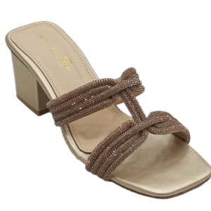 Glitter Bow Heels A-1579