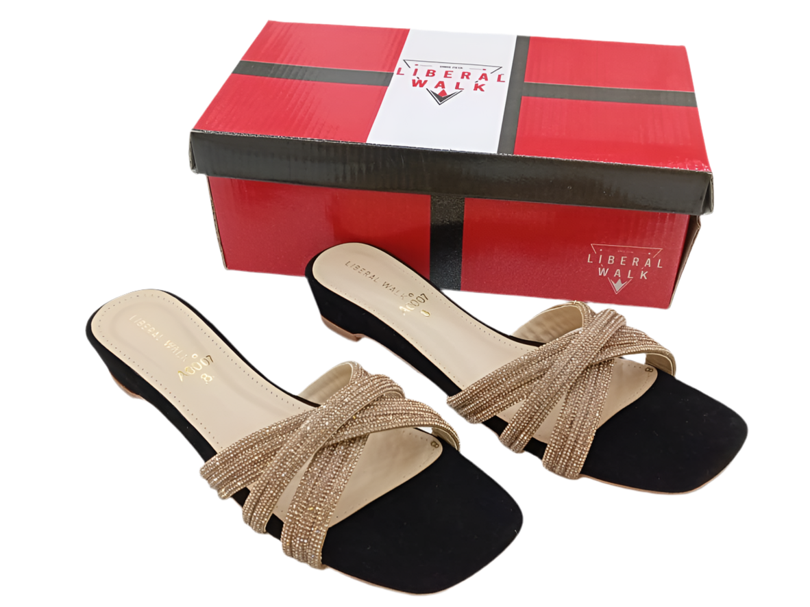 Ladies Fancy Flat Shoes - A-0007 - Image 11