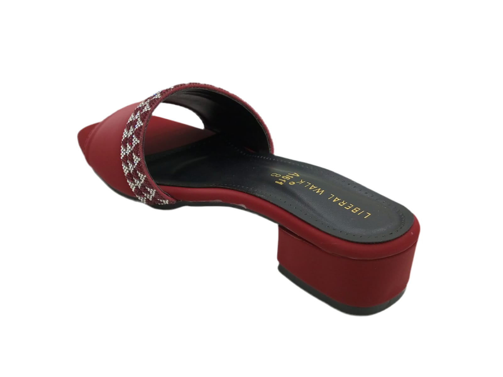 Sparkling Strap Flats A-1611 - Image 4