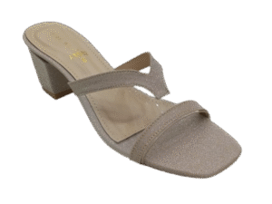 Glitter Block Heels - A-1582