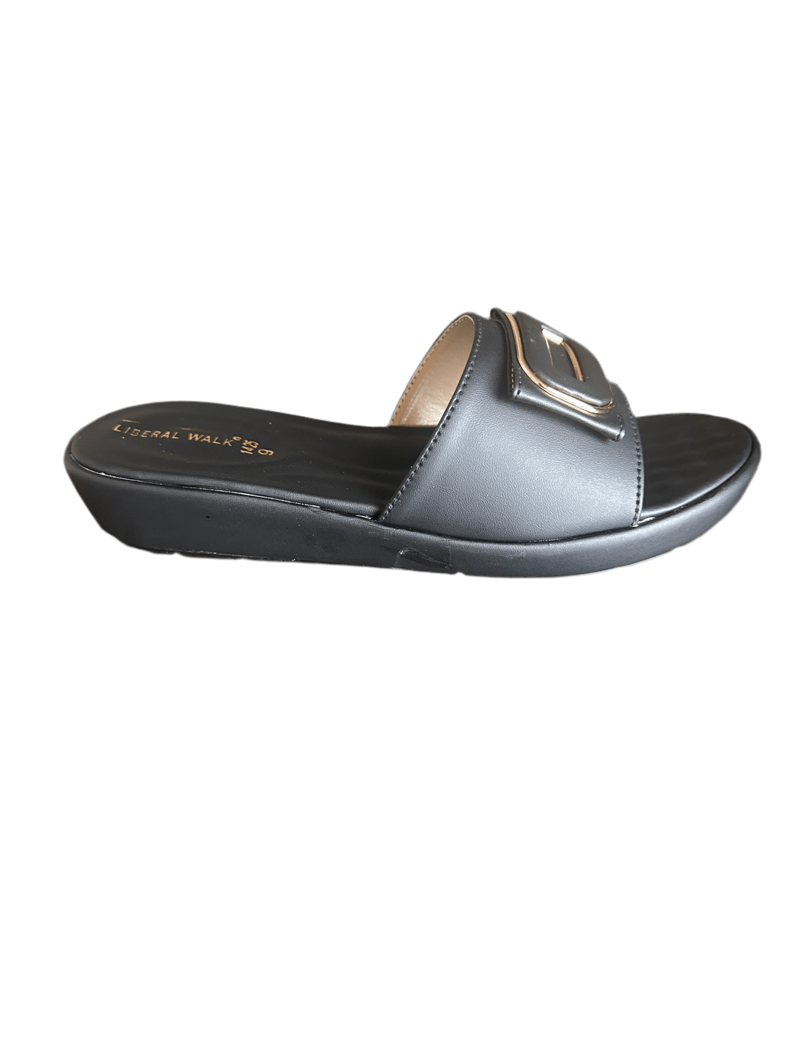 Buckled Ladies Slippers A-1421