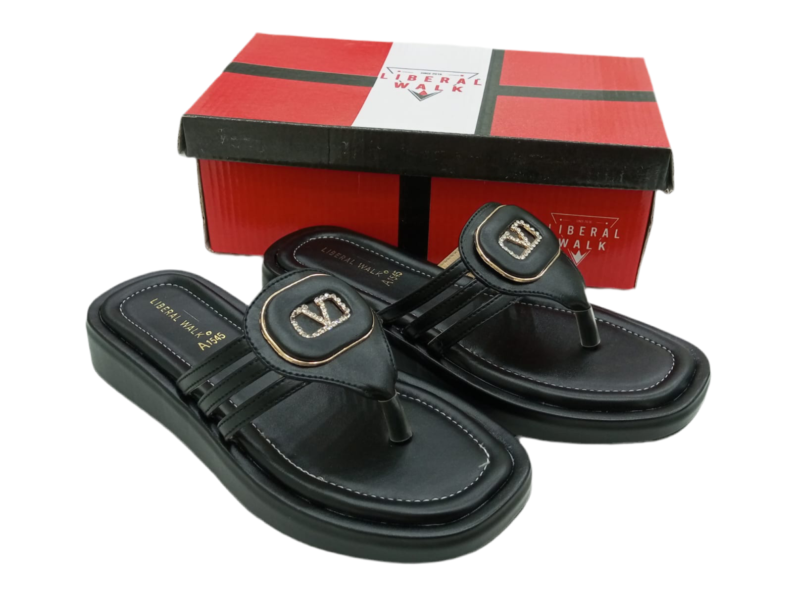 V-Strap Slippers A-1545 - Image 2