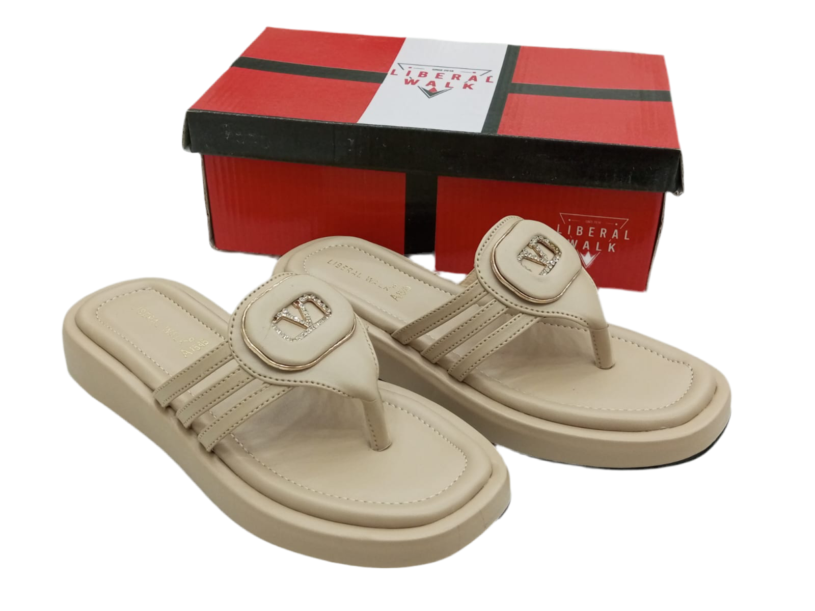 V-Strap Slippers A-1545 - Image 8