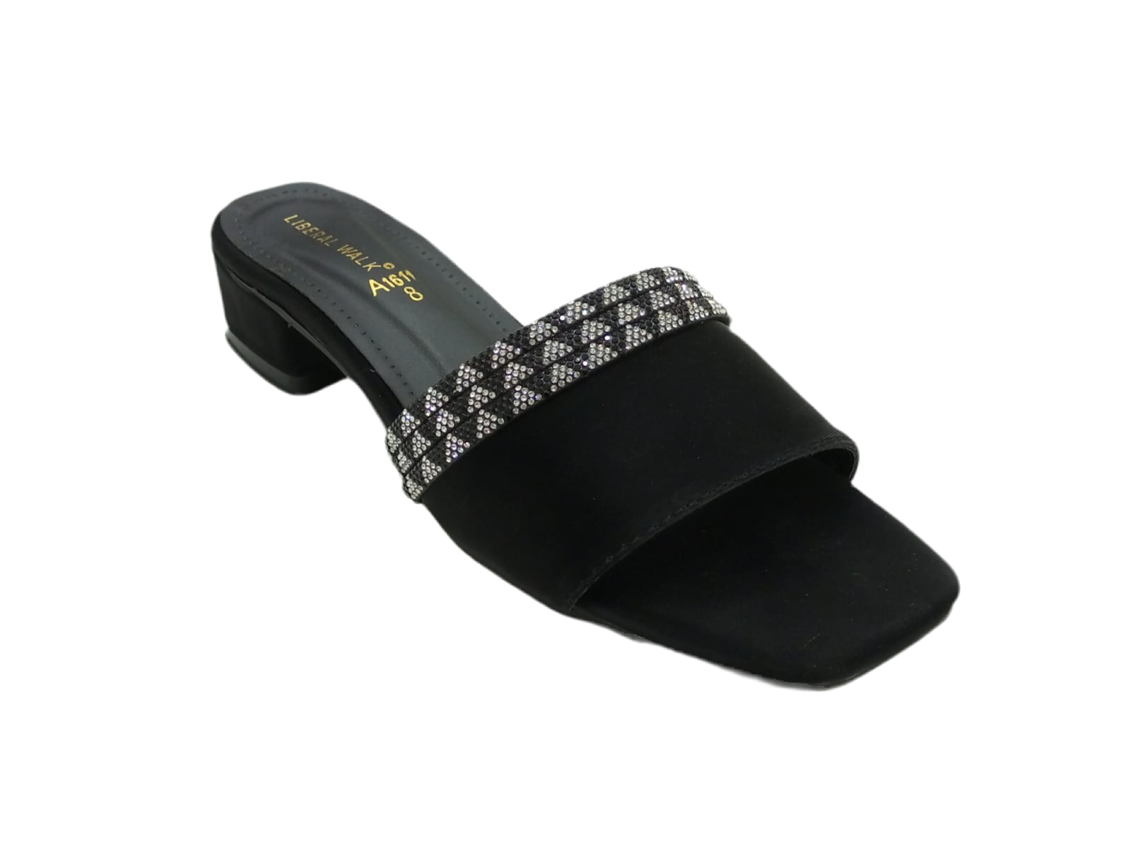 Sparkling Strap Flats A-1611 - Image 16