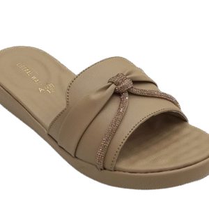 Crystal Bow Ladies Slippers A-1230