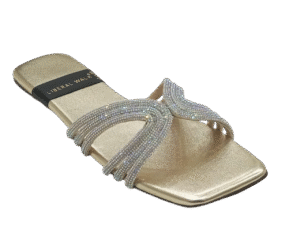 Crystal Wedding Flats A-1592