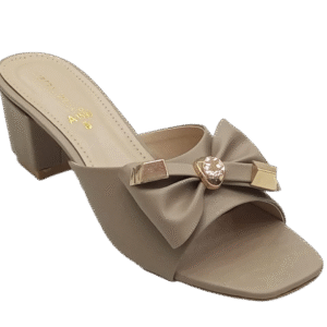 Bow Block Heels A-1599