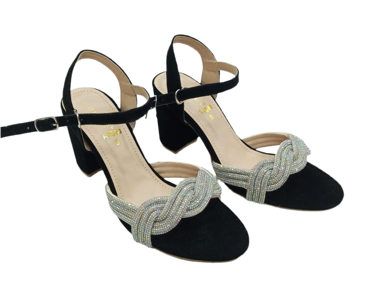 Transparent High Heel Sandals A-1580 (b) - Image 2