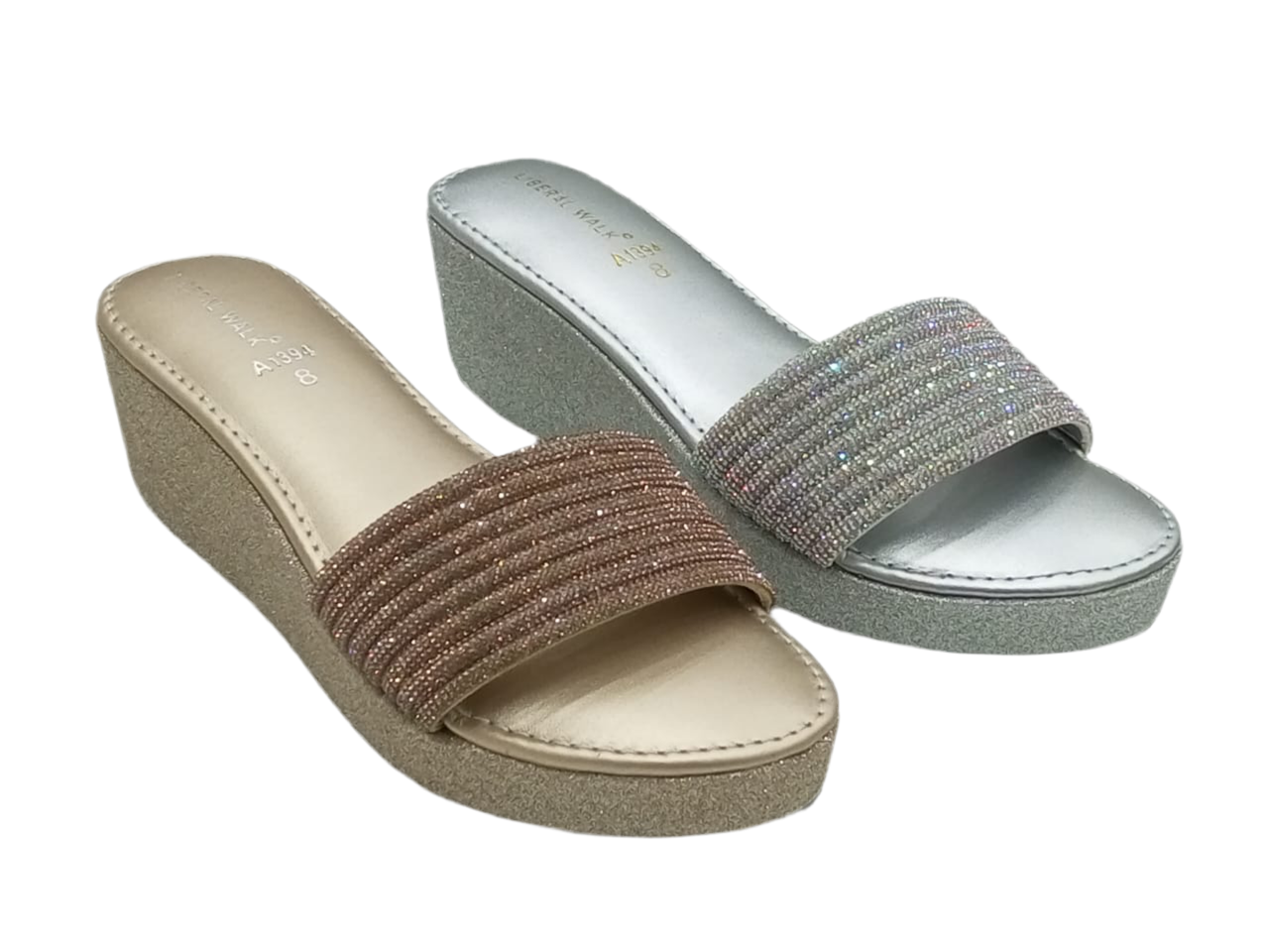 Glitter Wedges A-1394