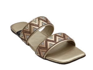 Beaded Ladies Slippers  A-1597