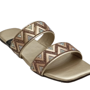 Beaded Ladies Slippers  A-1597